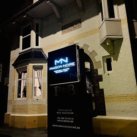 Maison Noire Westende-bad Incl Parking & Ontbijt