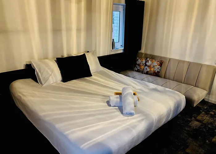 住宿加早餐酒店 Maison Noire Westende-bad Incl Parking & Ontbijt